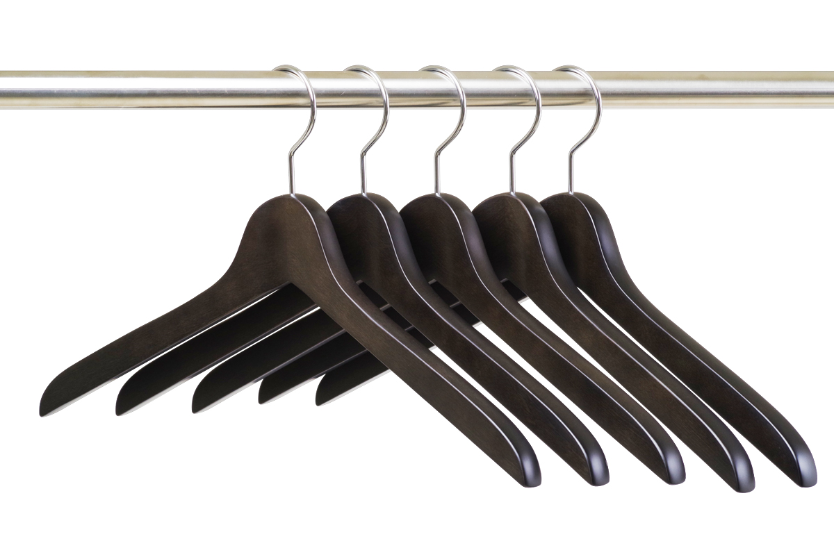 収納性に優れた厚み15mmのスリムなシャツハンガー 特集 Nakata Hanger