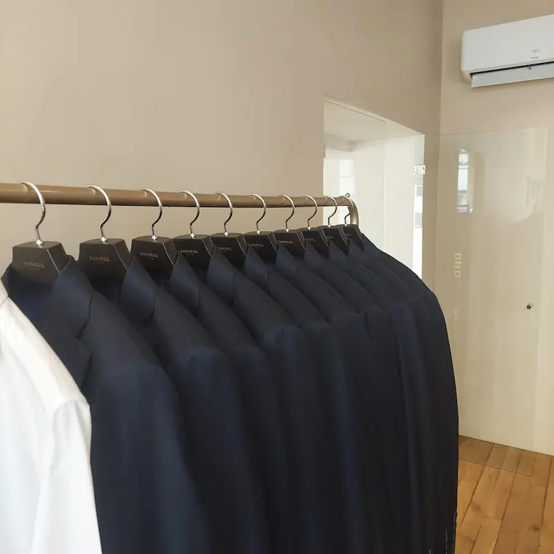 Formalwear made with Dormeuil fabric