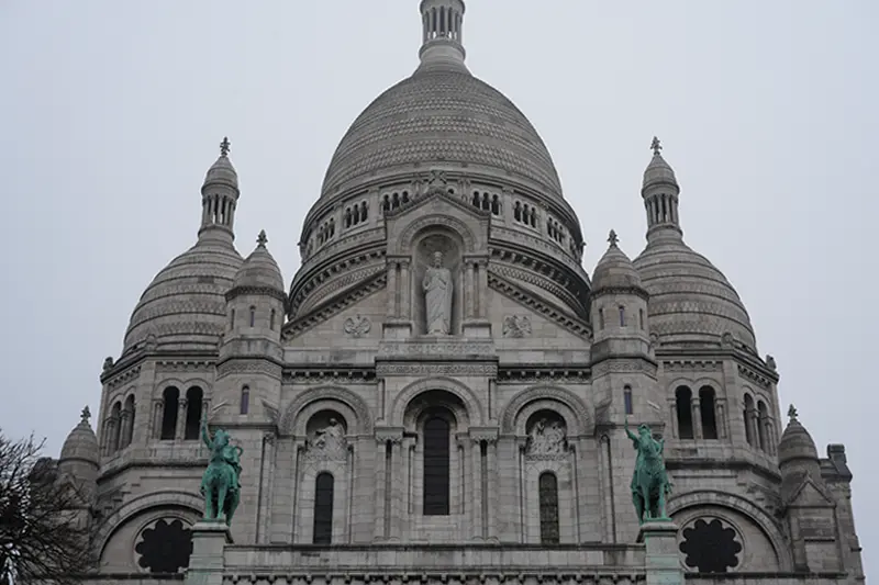 Exterior of the Sacré-Cœur Basilica