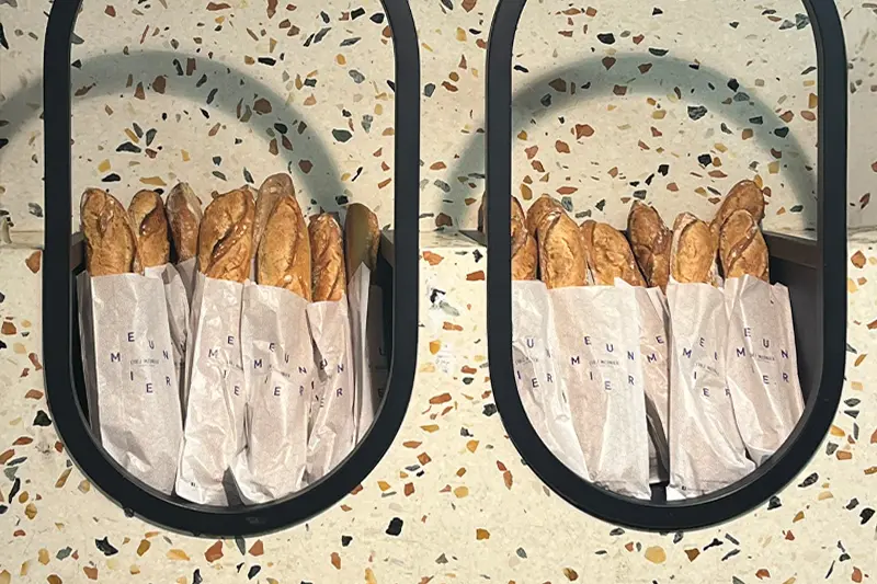 French baguette sandwich